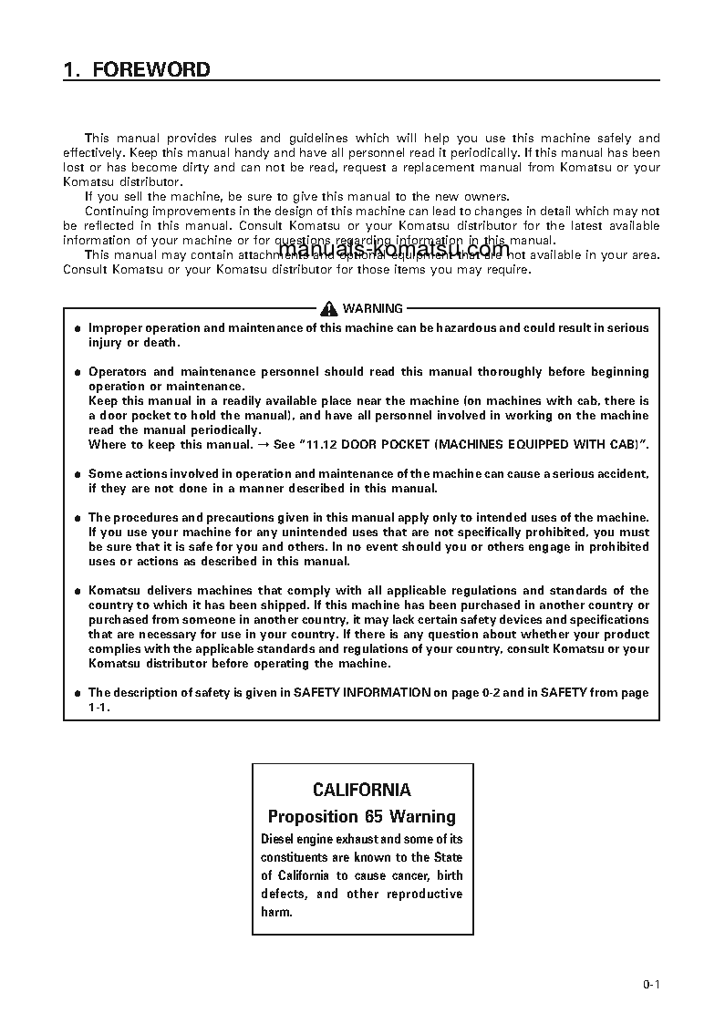 Protected: D65EX-12(JPN) S/N 62959-63402 Operation manual (English)