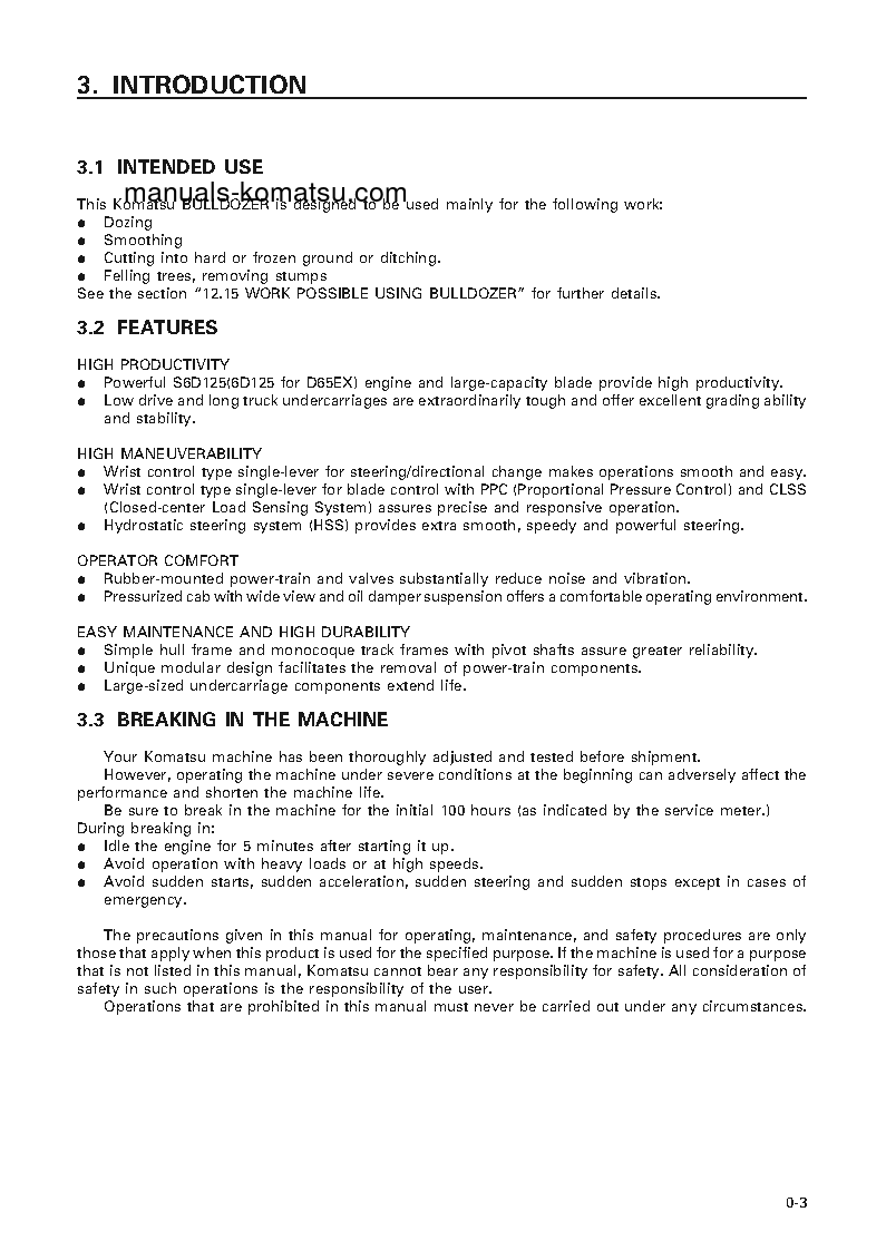 Protected: D65EX-12(JPN) S/N 62959-63402 Operation manual (English)