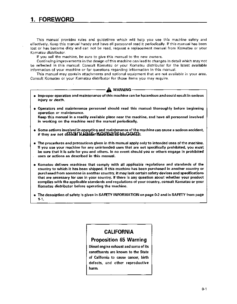 Protected: D375A-3(JPN)-6-TRACK ROLLER S/N 17001-17500 Operation manual (English)