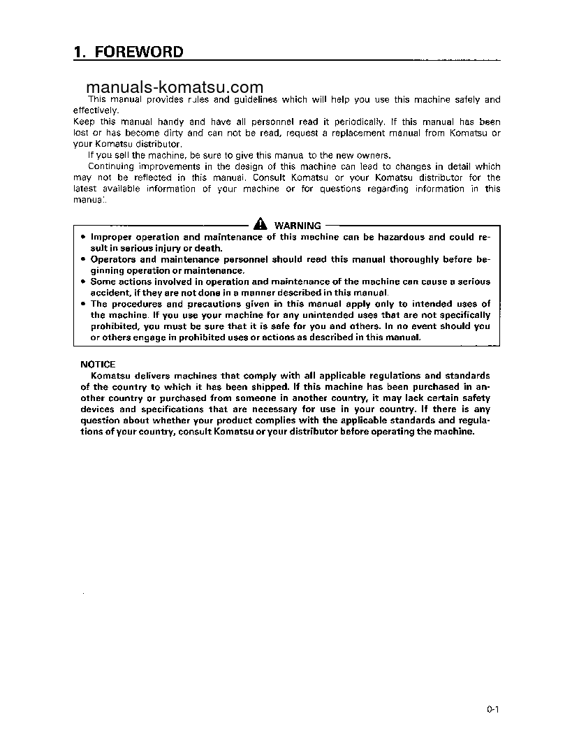 Protected: D31P-20(JPN)-POWER ANGLE & TILT DOZER S/N 45001-45784 Operation manual (English)