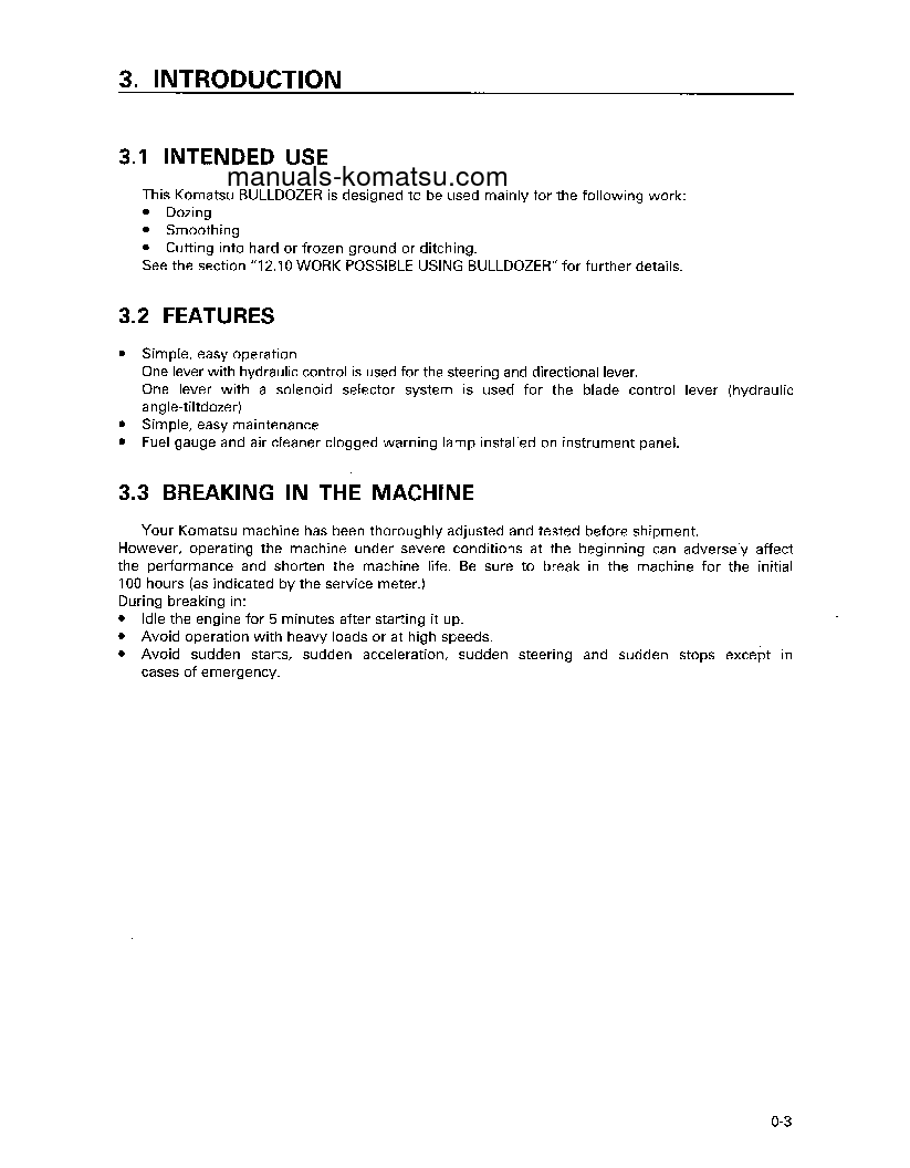 Protected: D31P-20(JPN)-POWER ANGLE & TILT DOZER S/N 45001-45784 Operation manual (English)