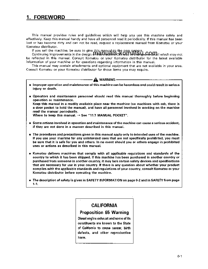 Protected: D31E-20(JPN)-TRIMMING DOZER FOR CHINA S/N 42723-42953 Operation manual (English)