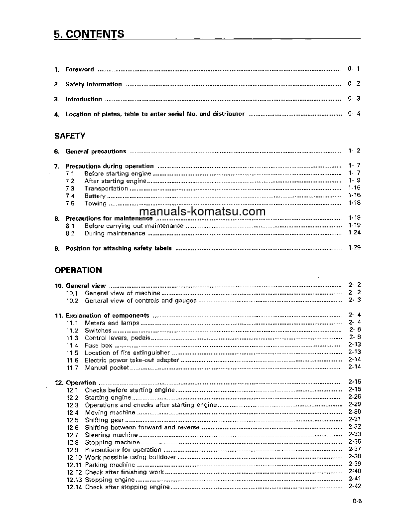 Protected: D31E-20(JPN)-TRIMMING DOZER FOR CHINA S/N 42723-42953 Operation manual (English)