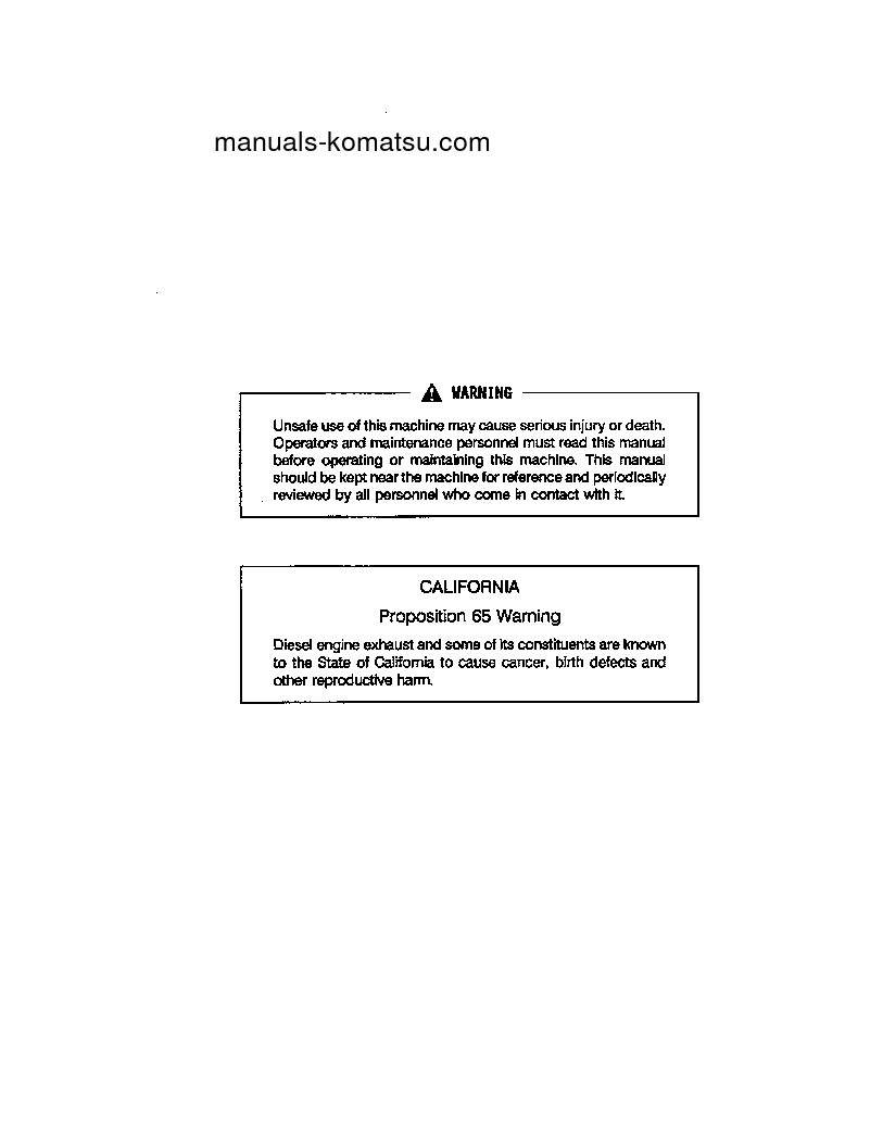 Protected: PC128UU-1(JPN) S/N 2347-UP Operation manual (English)