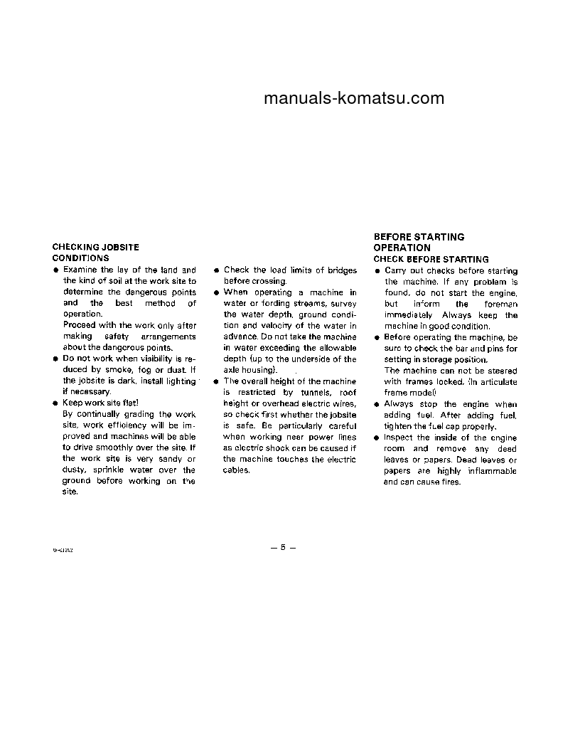 Protected: WA450-1(JPN) S/N 10001-UP Operation manual (English)
