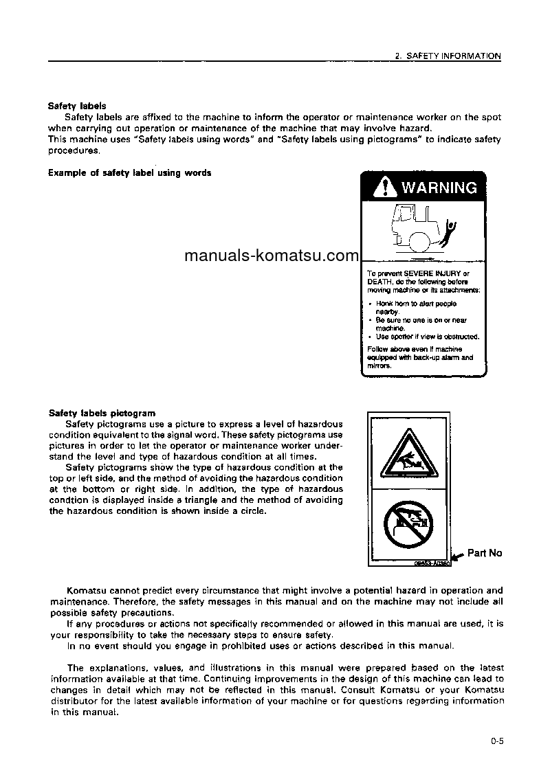 Protected: WD600-1(JPN)–50C DEGREE S/N 10169-UP Operation manual (English)