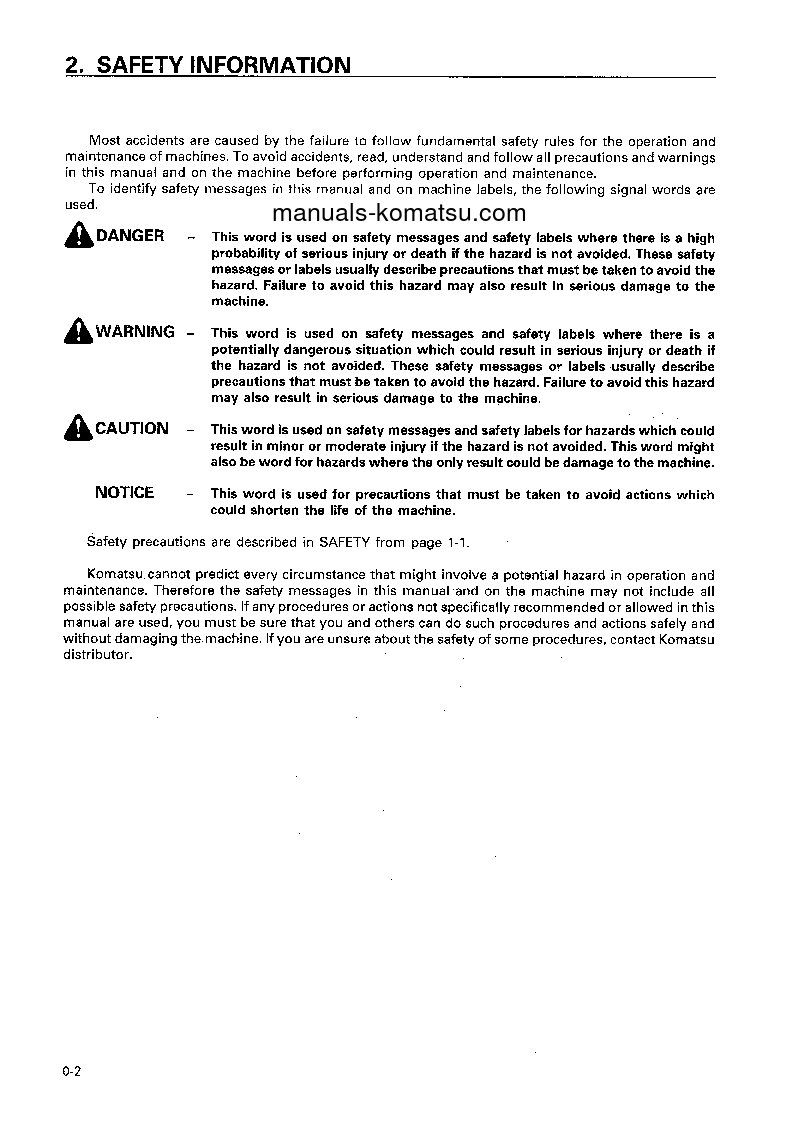 Protected: PC220-6(JPN) S/N 52000-52851 Operation manual (English)