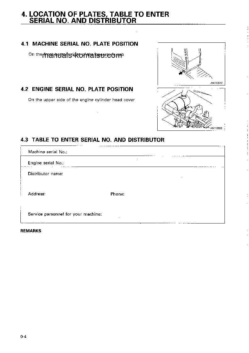 Protected: PC220-6(JPN) S/N 52000-52851 Operation manual (English)