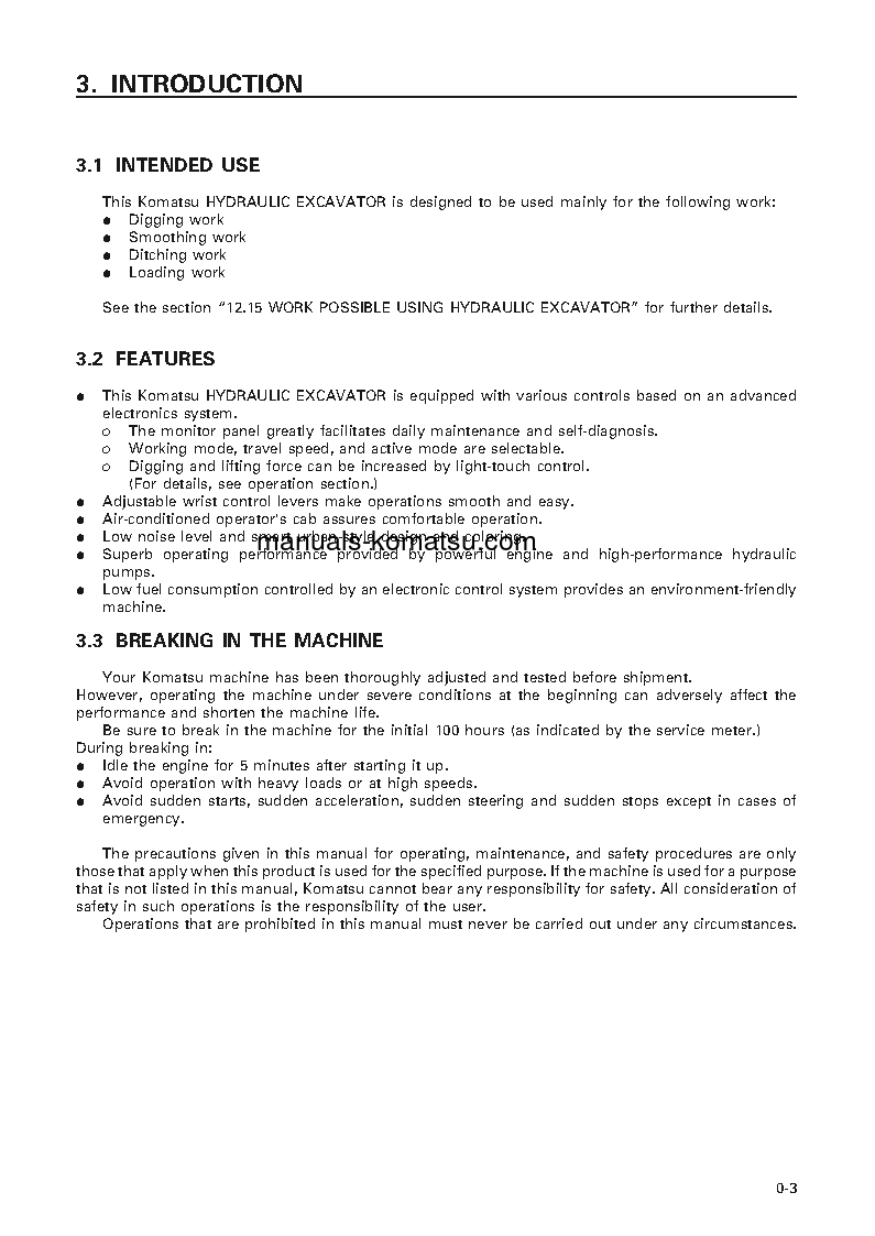 Protected: PC220-6(JPN) S/N 53526-53561 Operation manual (English)