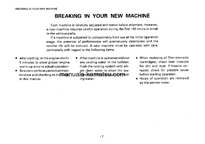 Protected: EG300L-5(JPN) S/N 20001-UP Operation manual (English)
