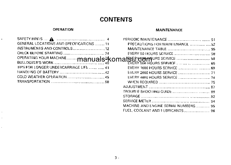 Protected: D41E-5(JPN) S/N 10228-UP Operation manual (English)