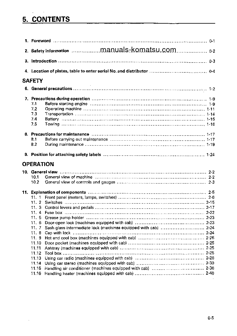 Protected: D65EX-12(JPN)-TRIMMING DOZER FOR CHINA S/N 60001-UP Operation manual (English)