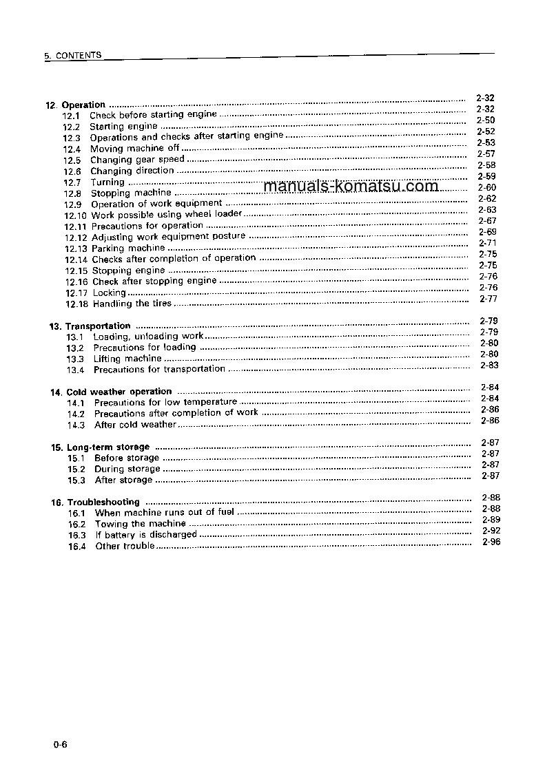 Protected: WA120-3(JPN) S/N 53001-UP Operation manual (English)
