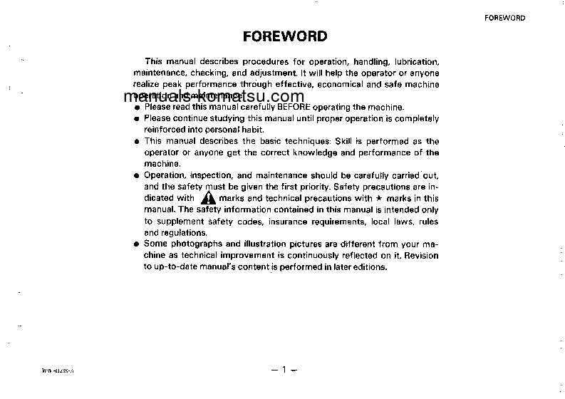 Protected: D31PLL-18(JPN) S/N 40001-40520 Operation manual (English)