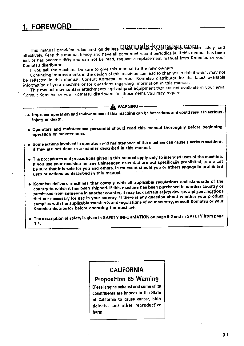 Protected: BR100R-1(JPN) S/N 1002-UP Operation manual (English)