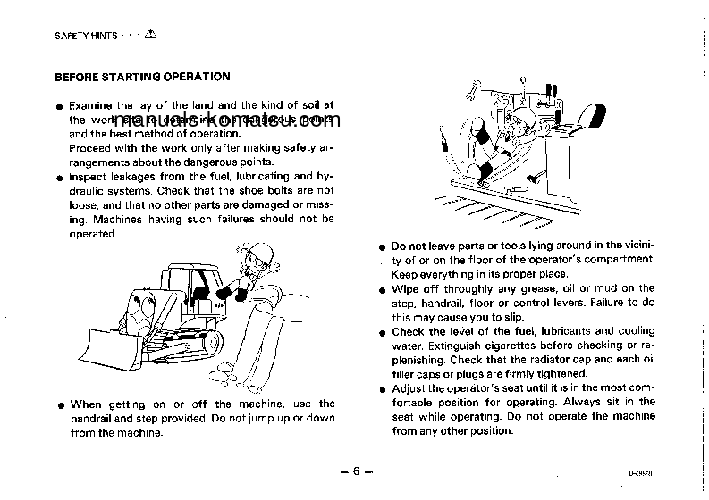 Protected: D50P-17(JPN) S/N 80001-UP Operation manual (English)