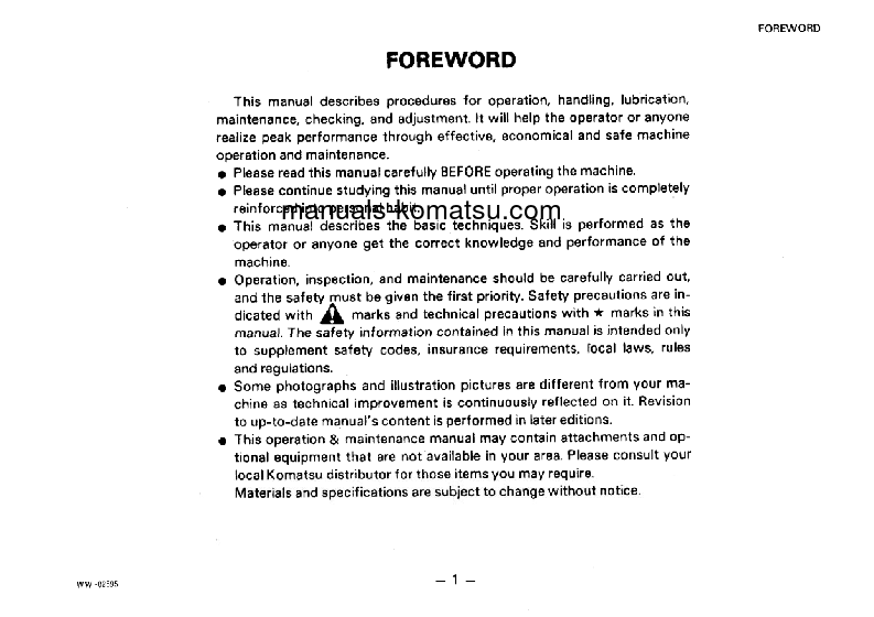 Protected: D53P-17(JPN) S/N 80001-82726 Operation manual (English)