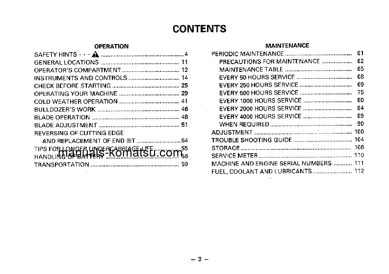 Protected: D53P-17(JPN) S/N 80001-82726 Operation manual (English)