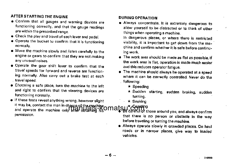 Protected: D53S-17(JPN) S/N 80001-UP Operation manual (English)