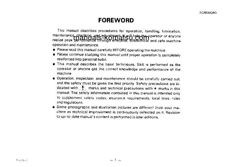 Protected: D65S-8(JPN) S/N 45166-UP Operation manual (English)