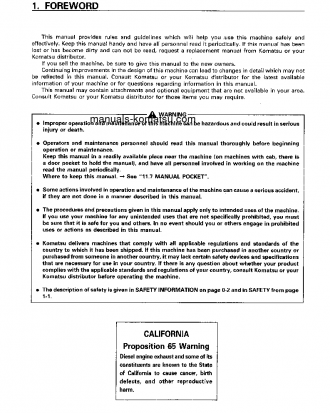 D31Q-20(JPN) S/N 41184-41299 Operation manual (English)