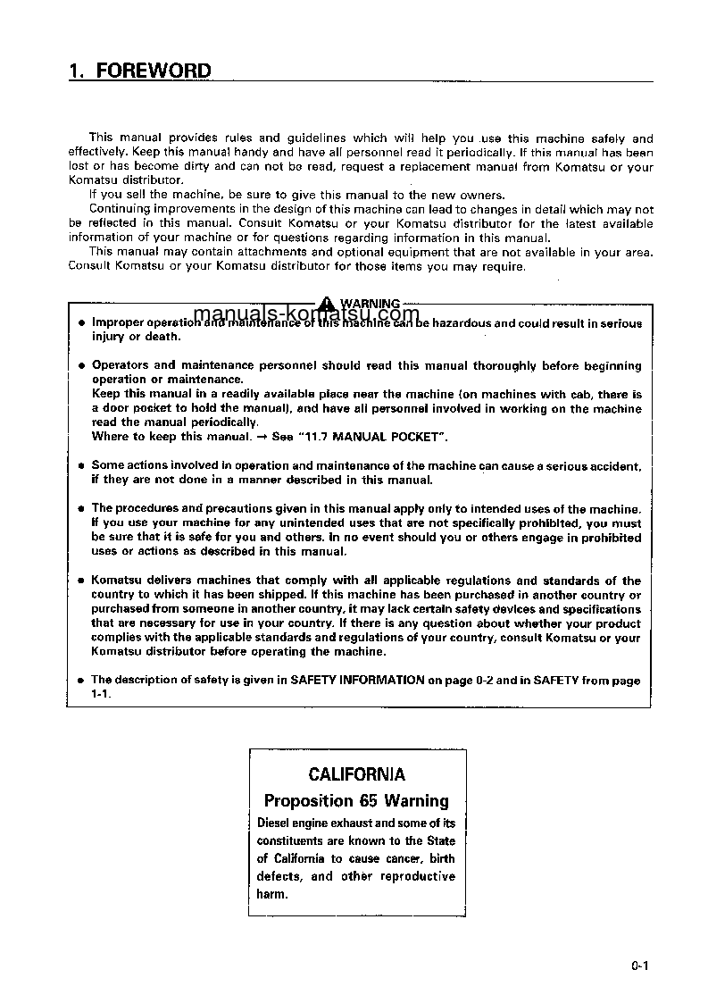 Protected: D31S-20(JPN) S/N 41184-41229 Operation manual (English)