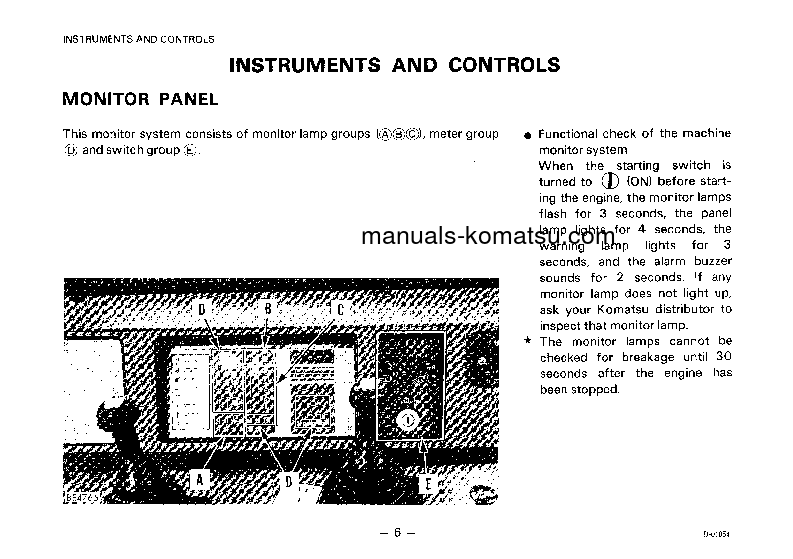 Protected: D135A-1(JPN) S/N 10001-UP Operation manual (English)