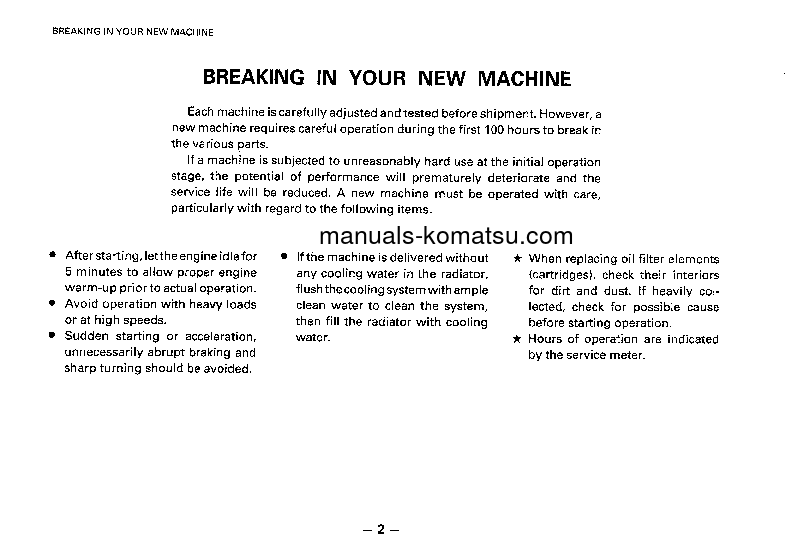 Protected: D155A-2(JPN) S/N 50001-51504 Operation manual (English)