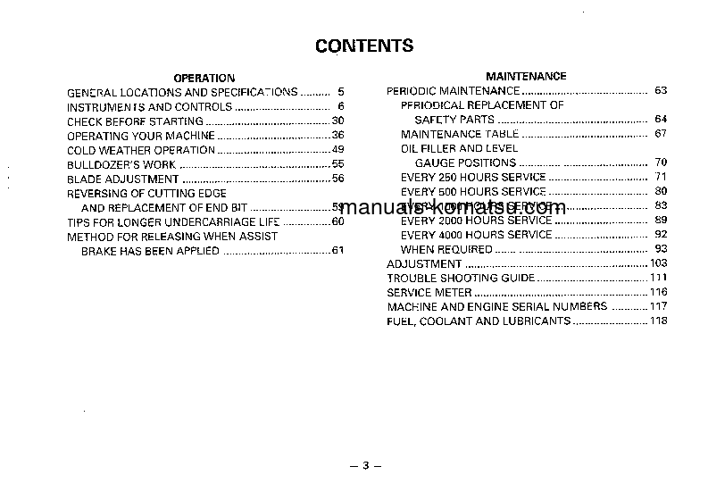 Protected: D155A-2(JPN) S/N 50001-51504 Operation manual (English)