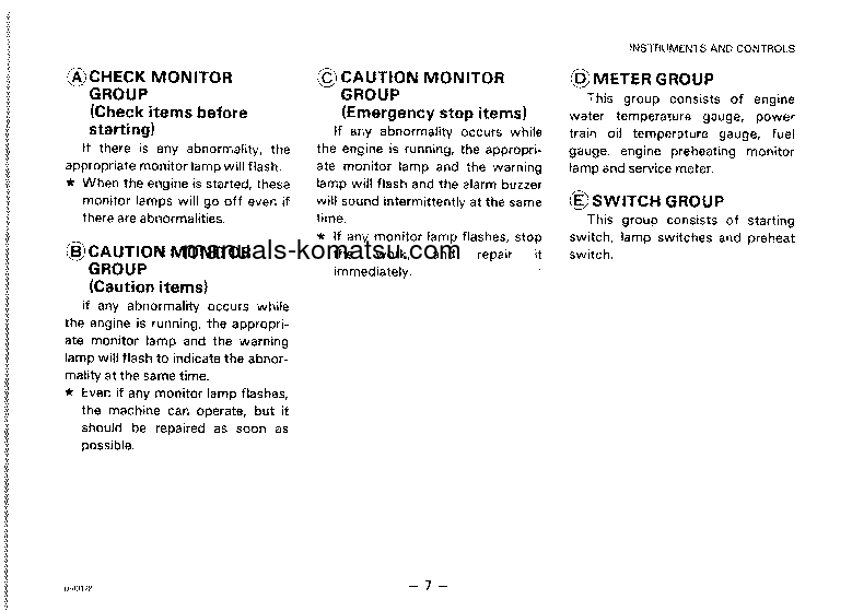 Protected: D155A-2(JPN) S/N 51505-52324 Operation manual (English)