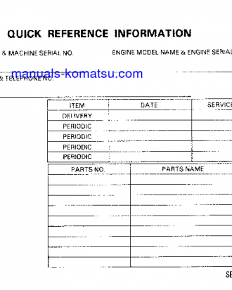 D155A-2(JPN) S/N 52345-53134 Operation manual (English)