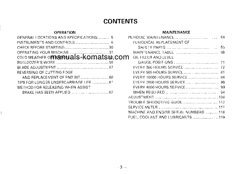 Protected: D155A-2(JPN) S/N 52345-53134 Operation manual (English)