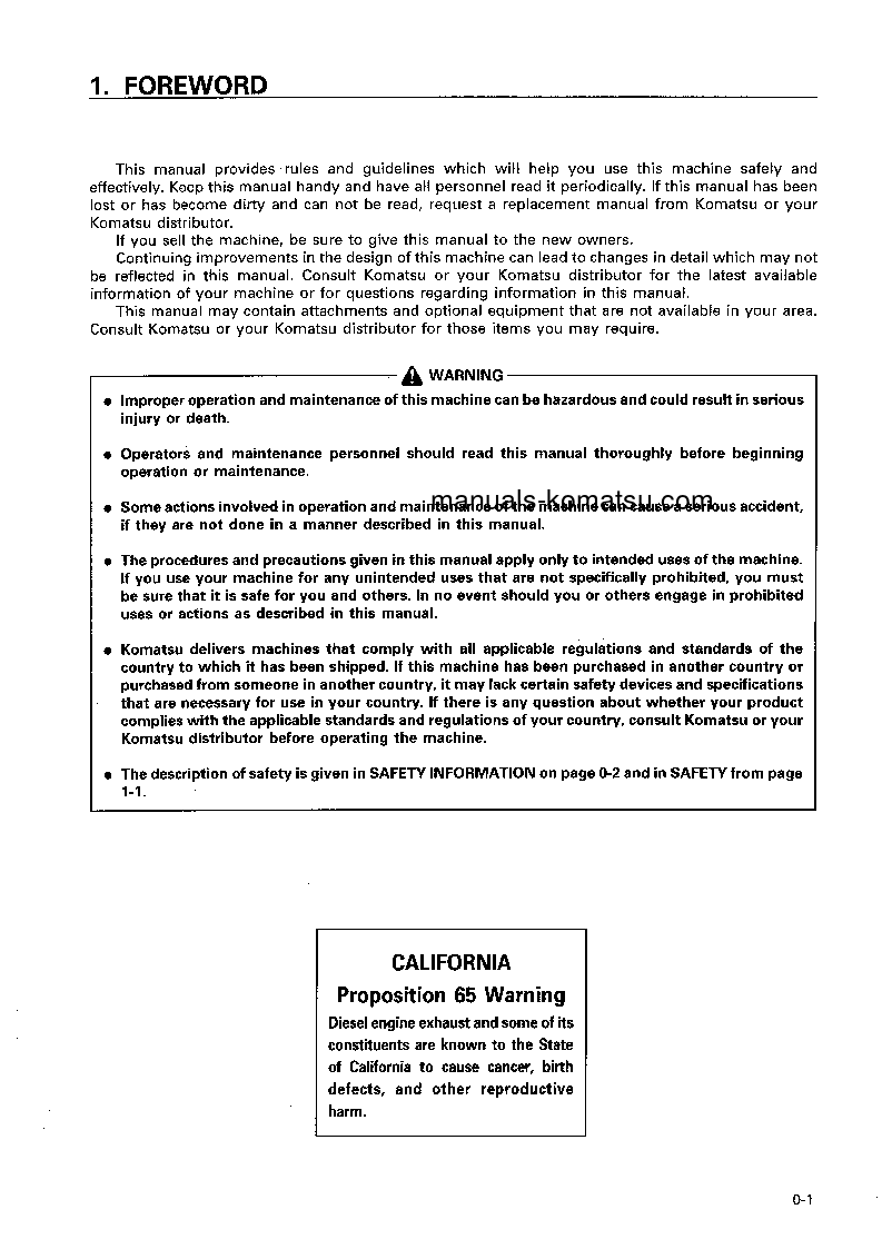 Protected: EG300BS-5(JPN) S/N 6001-UP Operation manual (English)