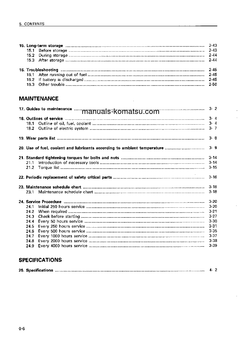 Protected: EG300BS-5(JPN) S/N 6001-UP Operation manual (English)