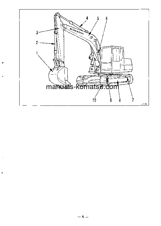 Protected: PC100-5(JPN)-CUSTOM S/N 32402-UP Operation manual (English)