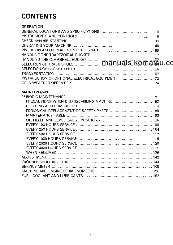Protected: PC300-5(JPN)-CUSTOM S/N 21401-UP Operation manual (English)