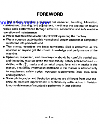 PC10-5(JPN) S/N 10301-UP Operation manual (English)