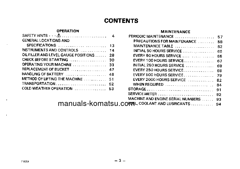 Protected: PC10-5(JPN) S/N 10301-UP Operation manual (English)