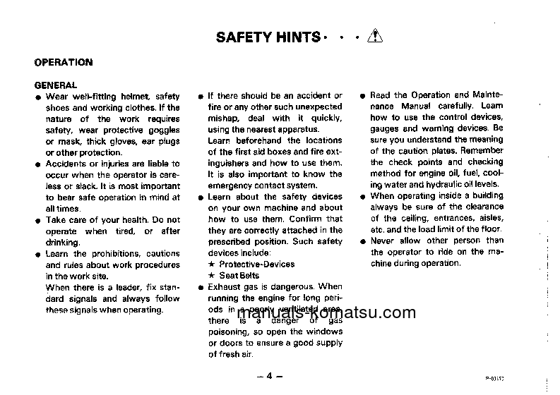 Protected: PC10-5(JPN) S/N 10301-UP Operation manual (English)