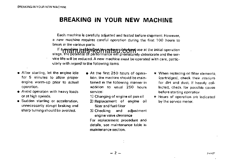 Protected: PC150-3(JPN)-C SPEC S/N 3001-UP Operation manual (English)