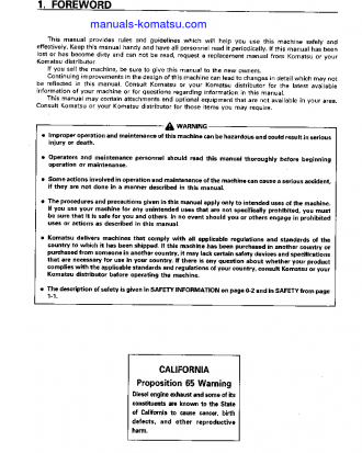 WA250PT-3(JPN) S/N 50021-UP Operation manual (English)