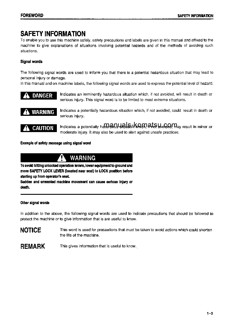 Protected: PC20MR-1(JPN) S/N 10001-UP Operation manual (English)