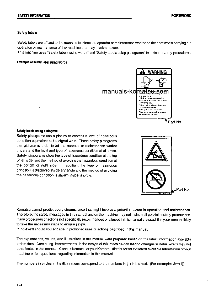 Protected: PC20MR-1(JPN) S/N 10001-UP Operation manual (English)