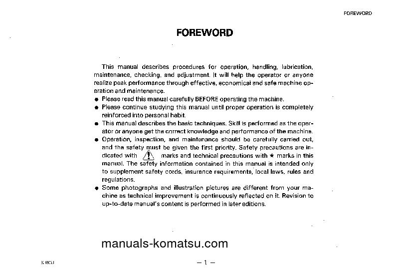 Protected: GD705A-4(JPN)-FOR USA S/N 31001-UP Operation manual (English)