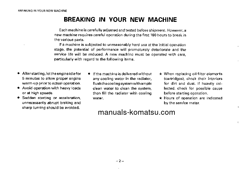 Protected: GD825A-1(JPN) S/N 10084-UP Operation manual (English)
