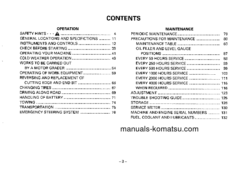 Protected: GD825A-1(JPN) S/N 10084-UP Operation manual (English)