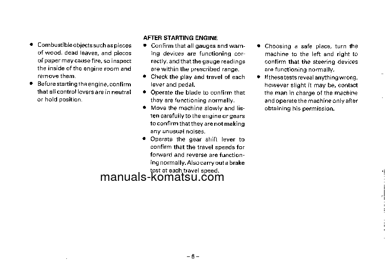 Protected: GD825A-1(JPN) S/N 10084-UP Operation manual (English)