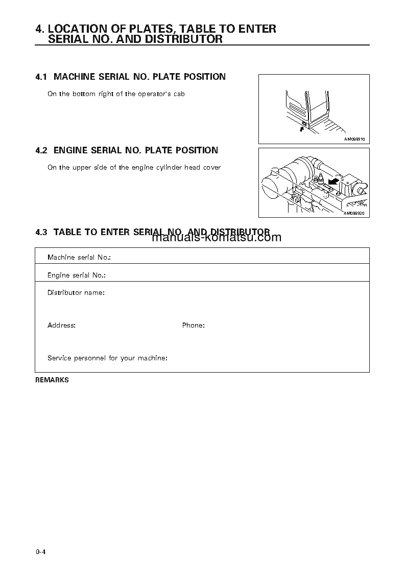 Protected: PC350-6(JPN) S/N 12284-UP Operation manual (English)