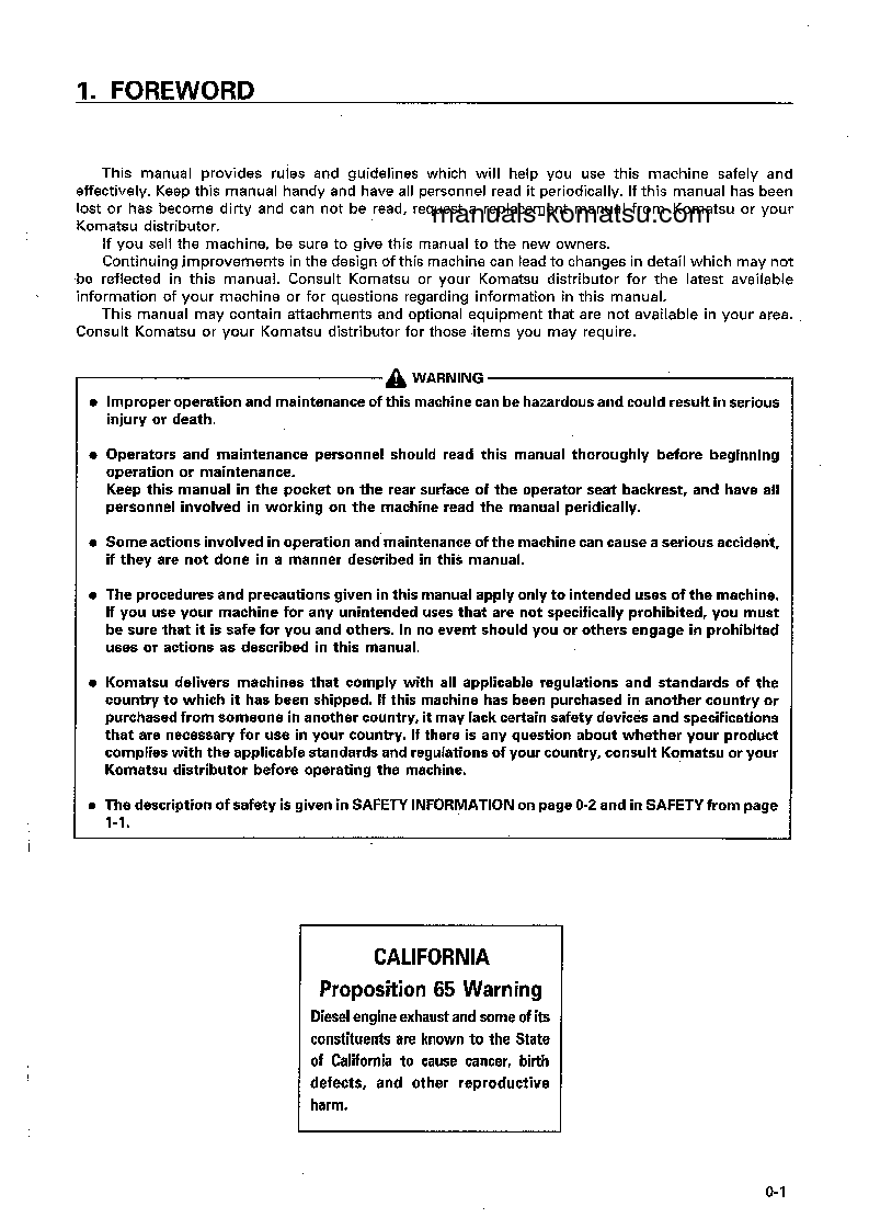 Protected: PC400-6(JPN)-EXCEL S/N 32250-UP Operation manual (English)