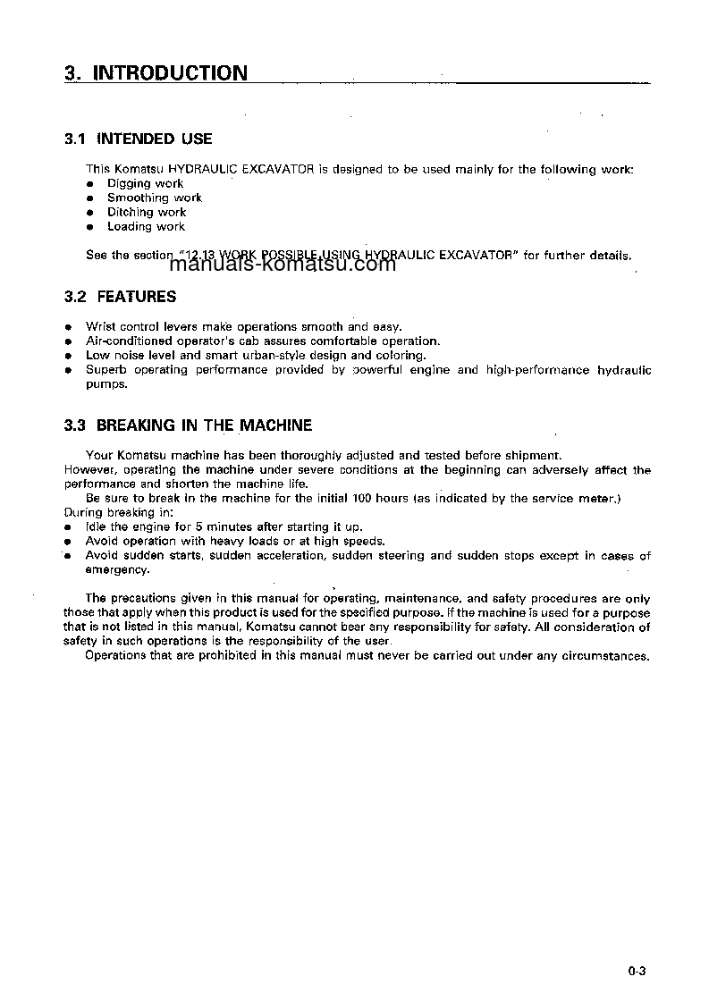 Protected: PC400-6(JPN)-EXCEL S/N 32250-UP Operation manual (English)